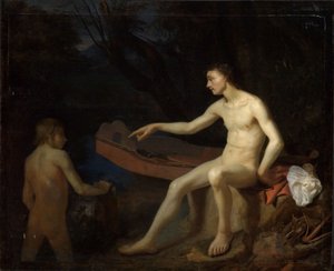 The Two Bathers by Godfried Schalcken