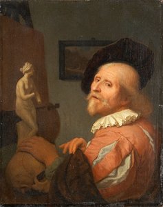 Portrait of an Artist in His Studio