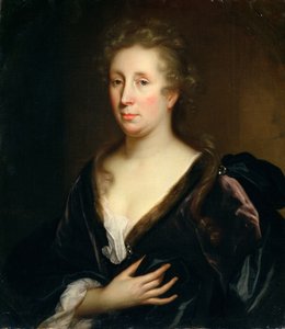 Portrait of the Artist Rachel Ruysch by Godfried Schalcken
