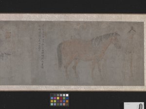 Five Tribute Horses by Gonglin Li