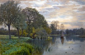 The River Great Ouse at Sunset by Gordon Fraser