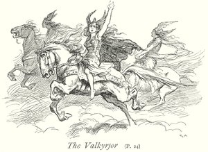 The Valkyries by Gordon Frederick (after) Browne