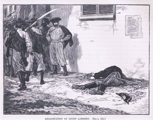 Assassination of Count Lamberg by Gordon Frederick Browne