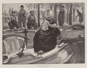 Eve at the Helm by Gordon Frederick Browne