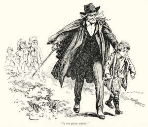Illustration for The Story of the Treasure Seekers by E Nesbit