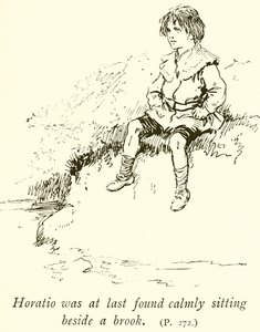 Nelson as a Boy by Gordon Frederick Browne