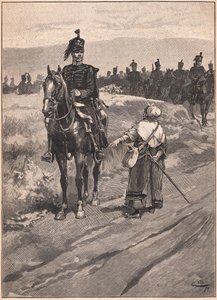 The Duke of Brunswick and His Hussars (the Black Brunswickers) AD 1810 by Gordon Frederick Browne