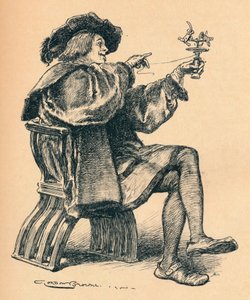 The Puppets, c1900 by Gordon Frederick Browne