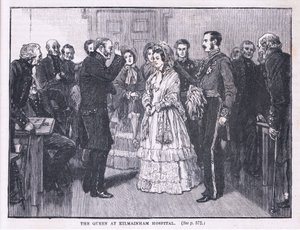 The Queen at Kilmainham hospital
