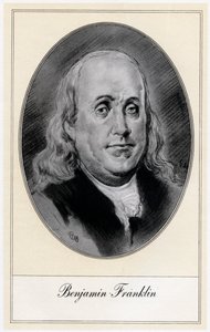 Benjamin Franklin, Political Figure and Statesman of the United States by Gordon Ross