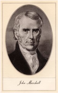 John Marshall, American Statesman and Jurist, Early 20th Century by Gordon Ross