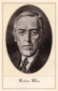 Woodrow Wilson, 28th President of the United States by Gordon Ross
