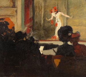 Music-Hall Scene, c.1900