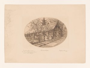 Dreimarkstein by Gottfried Lorenz (signed by artist)