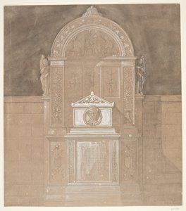 Tomb Monument for Baron C. F. von Rumohr 1845