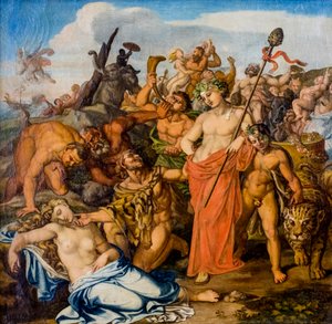 Bacchus and Ariadne by Gottlieb Schick
