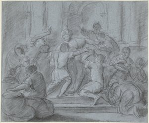 Joseph and His Brothers by Govert Flinck (possibly)