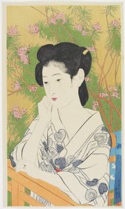 At a Hot Springs Inn by Goyo Hashiguchi