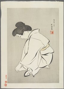 Woman Cutting Toenails
