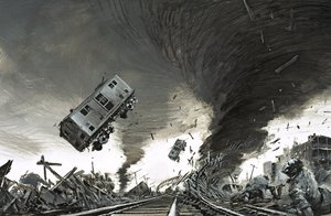 Tornado Which Hit St Cloud by Graham Coton