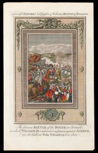 The Famous Battle of the Boyne in Ireland, 1690 by Grainger