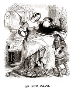 The Good Pope: Time by Grandville (1803 47)