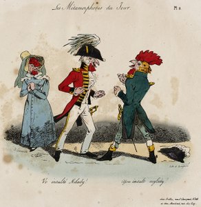 Les Metamorphoses du Jour, No. 8 by Grandville