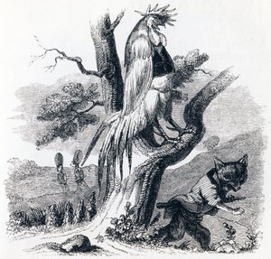The Rooster and the Fox - Fables by La Fontaine