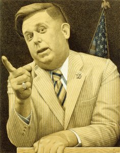 Booster by Grant Wood