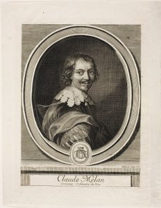 Claude Mellan by Gérard Edelinck