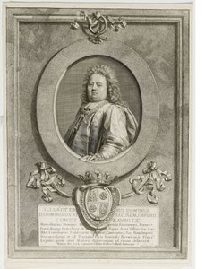 Dominicus Andreas Kaunitz by Gérard Edelinck