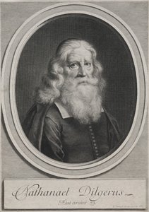 Nathanael Dilgerus, Minister of Danzig by Gérard Edelinck