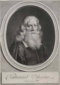 Nathanael Dilgerus, Minister of Danzig by Gérard Edelinck