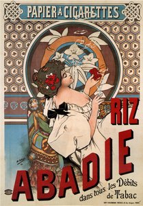 Advertising Poster for the Tissue Paper Abadie by Gray