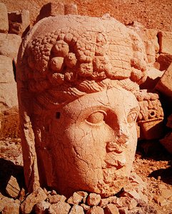 Colossal Head with the Features of the Goddess Tyche