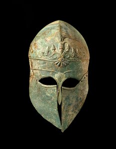 Corinthian Helmet, c.495 BC by Greek