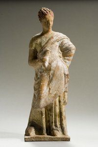 Statuette of a woman, Hellenistic period, c.3rd century BC