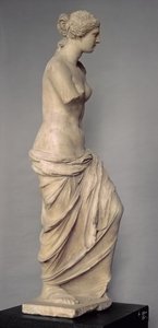 Venus de Milo, side view, Greek, Hellenistic period