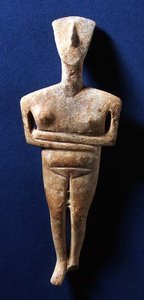 Cycladic Figurine, Naxos by Greek