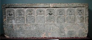 Stela with Eight Libyan Divinities, from Borj Helal