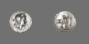 Drachm depicting the Nymph Amphitrite by Greek School