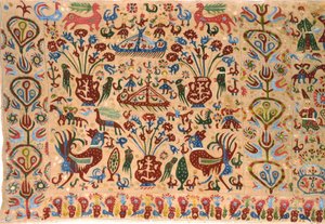 Part of a Bridal Bed Valance, from Ioannina, Ipeiros (detail)