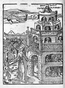 Liberal Arts: Grammar - in “Margarita Philosophica” by Gregor Reisch by Gregor Reisch