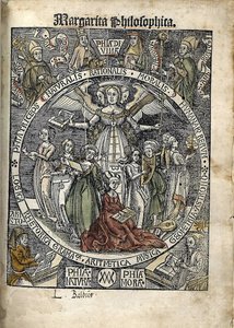 Margarita Philosophica, Title Page by Gregor Reisch