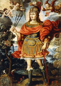 Saint Sebastian by Gregorio Gamarra