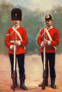 Northumberland Fusiliers Corporal and Durham Light Infantry Lance-Corporal by Gregory and Co