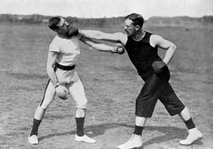 The Art of Boxing, The Right Under the Chin, Aldershot, Hampshire by Gregory and Co
