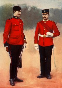 West Surrey Adjutant and East Surrey Sergeant-Major, 1901