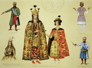 Costumes of the 17th and 18th centuries, plate 56 from 