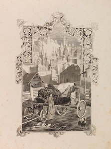 Frontispiece to novelette Tarantas The Tarantass by Vladimir Sollogub, 1845